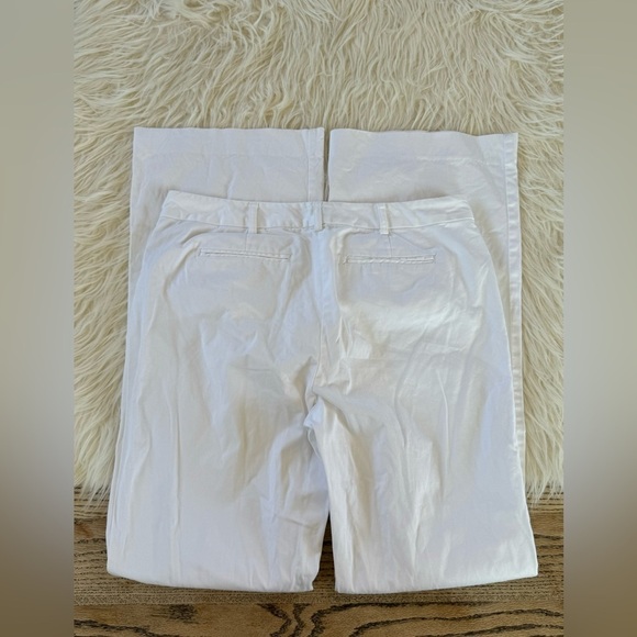 Michael Kors White Gramercy Fit Pants Women’s Size‎ 8 - Picture 9 of 9